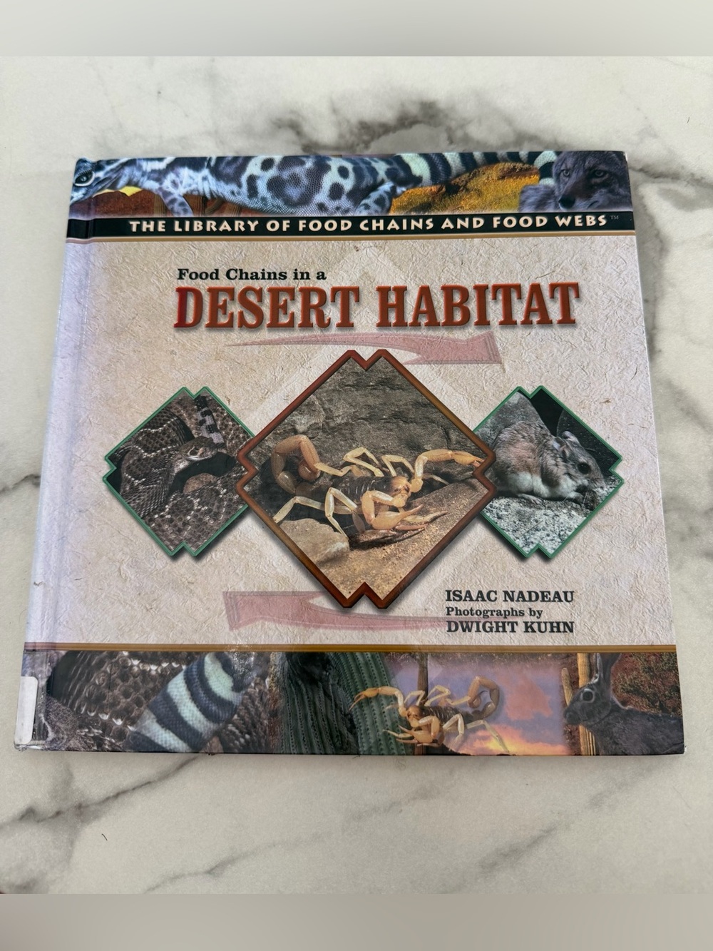Food Chains in a Desert Habitat —
Vintage (2002) Hardcover